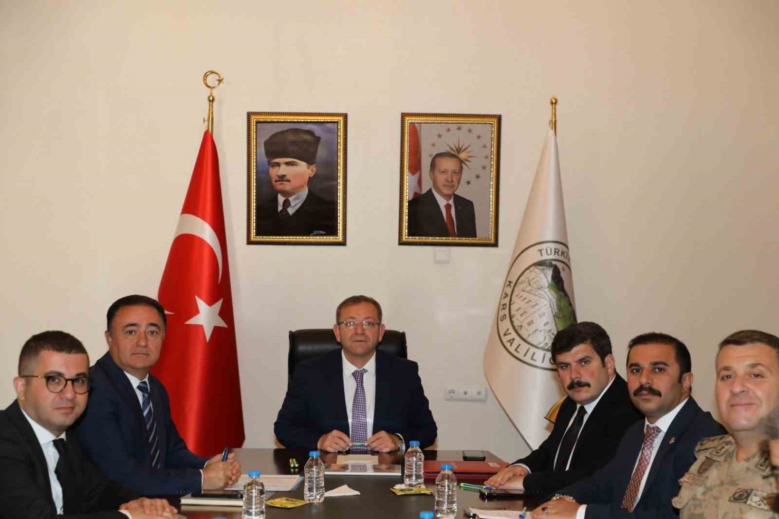 Kars’ta üniversite güvenlik toplantısı yapıldı