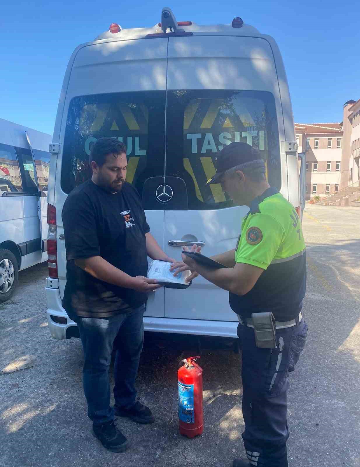 Yalova’da okul servislerine sıkı denetim