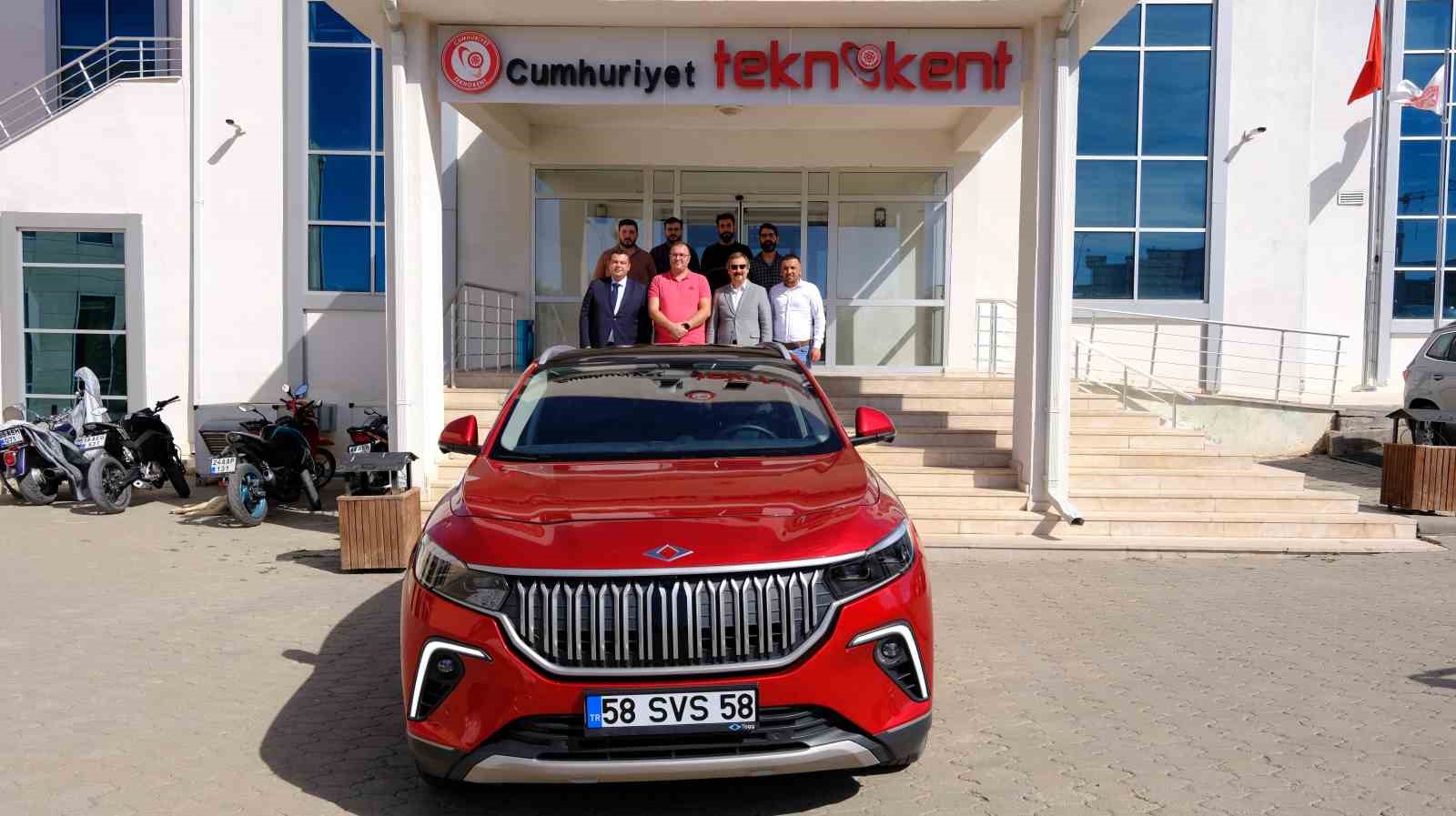 SCÜ'de TOGG ile eğitim verildi