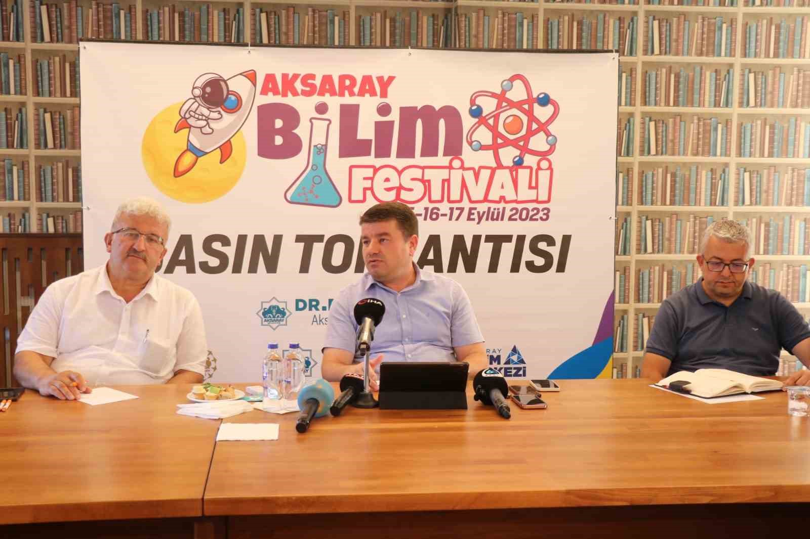 Aksaray dopdolu bilim festivaline hazırlanıyor
