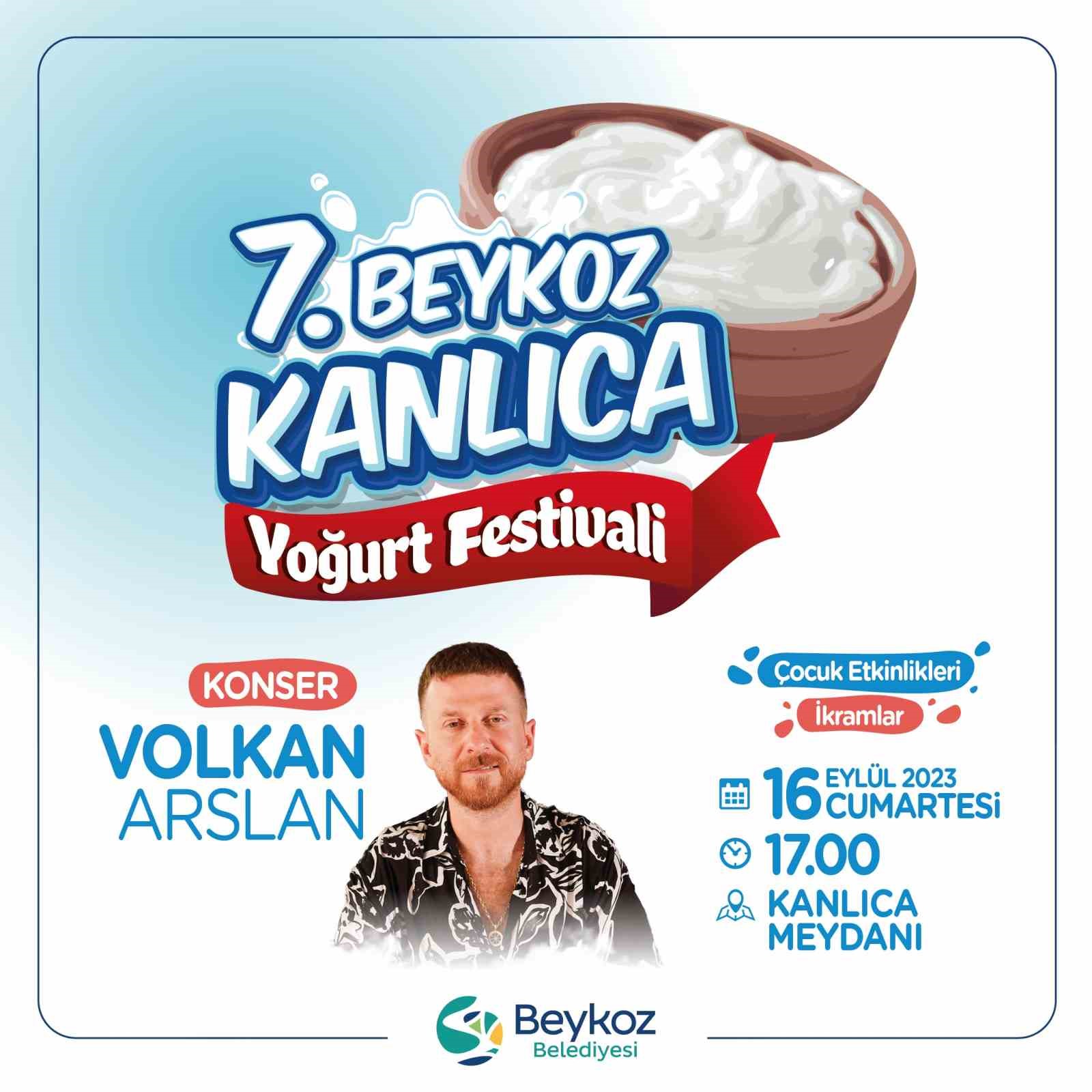 Boğaz’da bir lezzet klasiği: “7. beykoz kanlıca yoğurt festivali” başlıyor