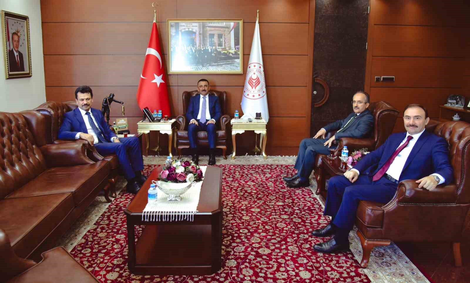 Başsavcı Alan’dan Vali Hacıbektaşoğlu’na ziyaret