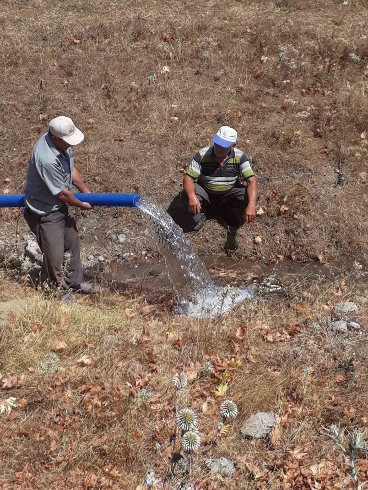Yenice&rsquo;de 25 yıllık sulama suyu yatırımı
