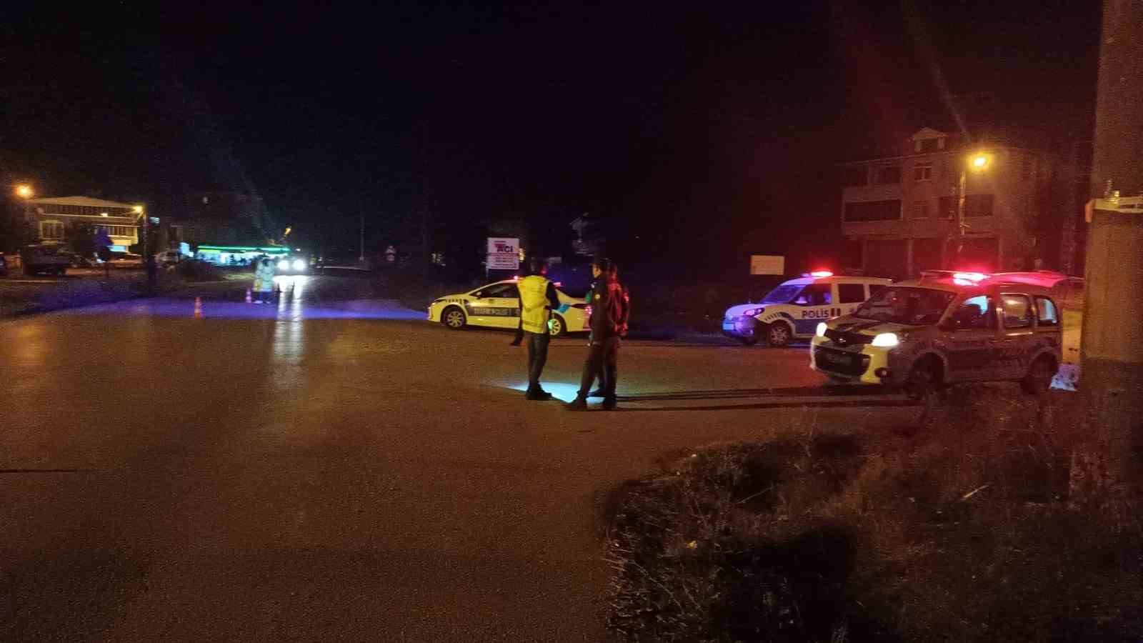 Çarşamba'da yol kontrol uygulaması