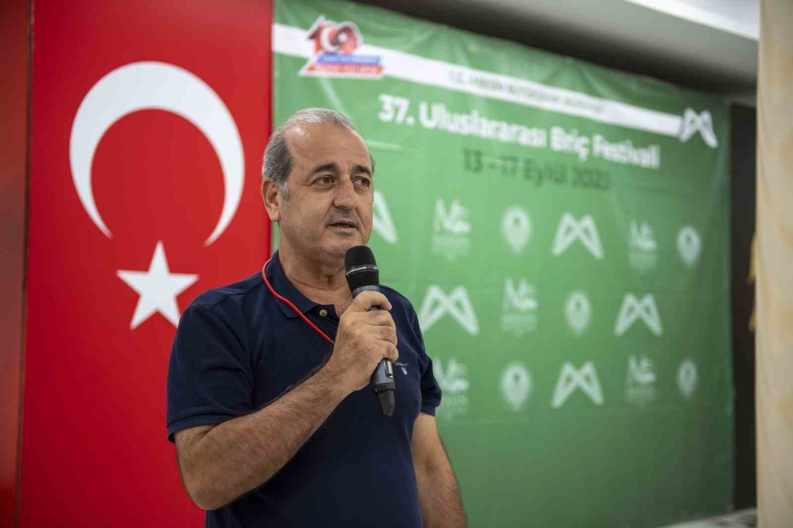 37.Uluslararası Mersin Briç Festivali başladı