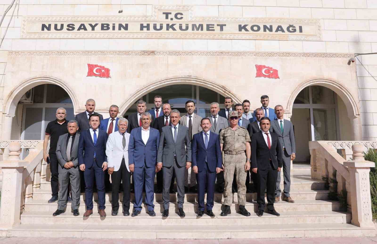 Vali Tuncay Akkoyun Nusaybin il&ccedil;esini ziyaret etti
