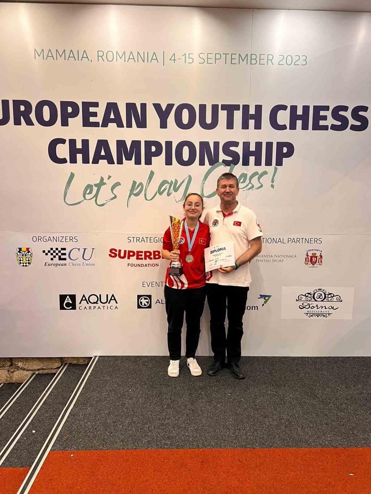 Satran&ccedil; Avrupa şampiyonasında b&uuml;y&uuml;k başarı
