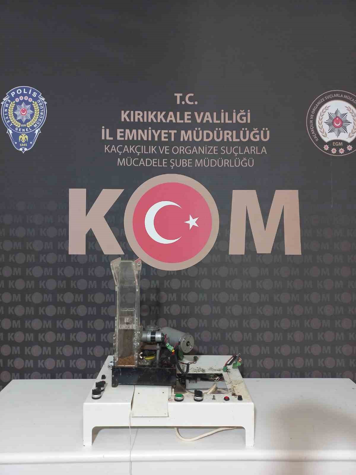 Kırıkkale&rsquo;de &ccedil;ok sayıda ka&ccedil;ak t&uuml;t&uuml;n ve elektronik sigara ele ge&ccedil;irildi
