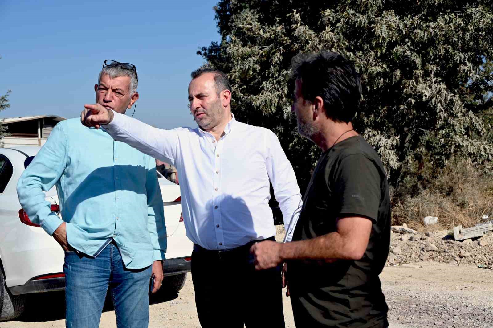 Başkan Tutuk asfalt çalışmalarını yerinde inceledi