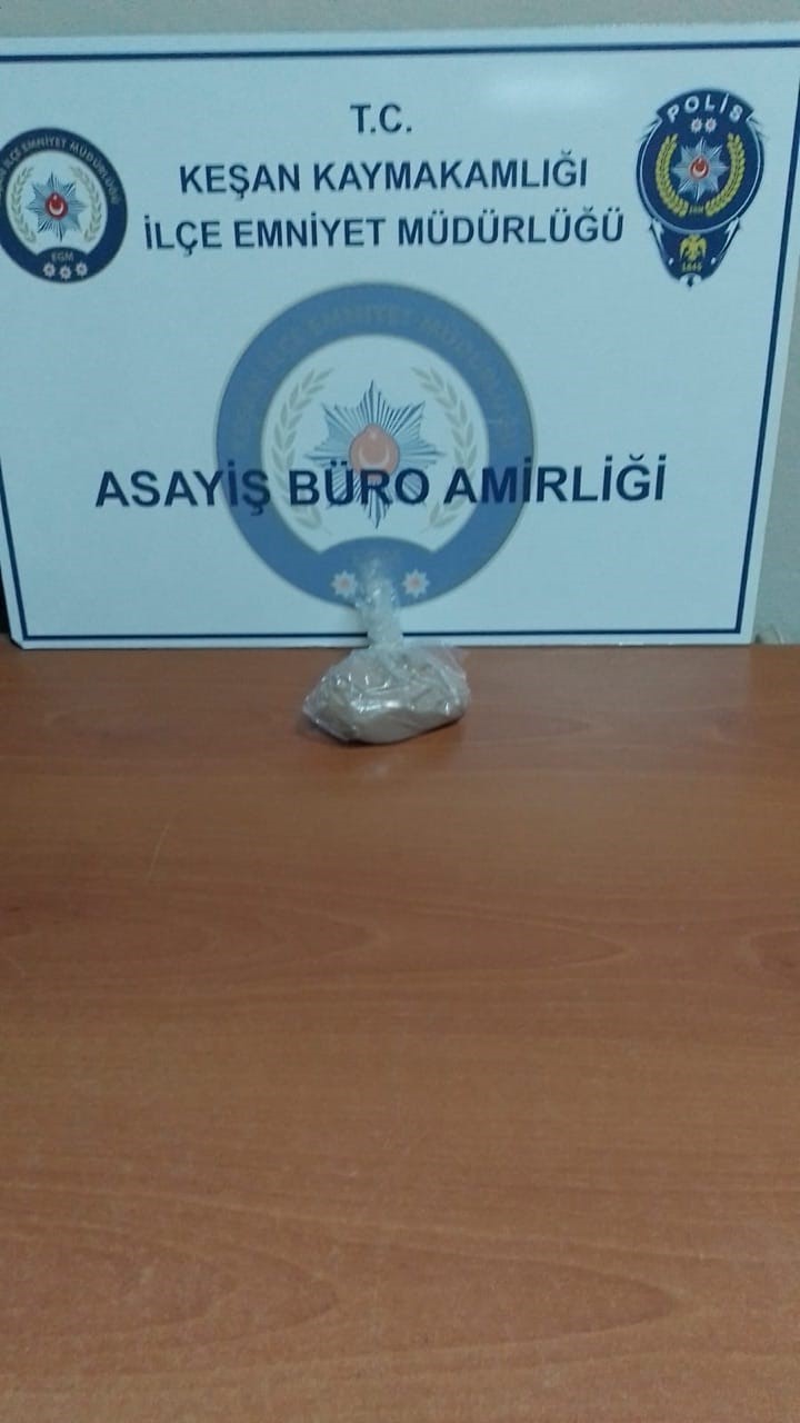 Kontrol noktasında üzerinden uyuşturucu çıkan şüpheli tutuklandı