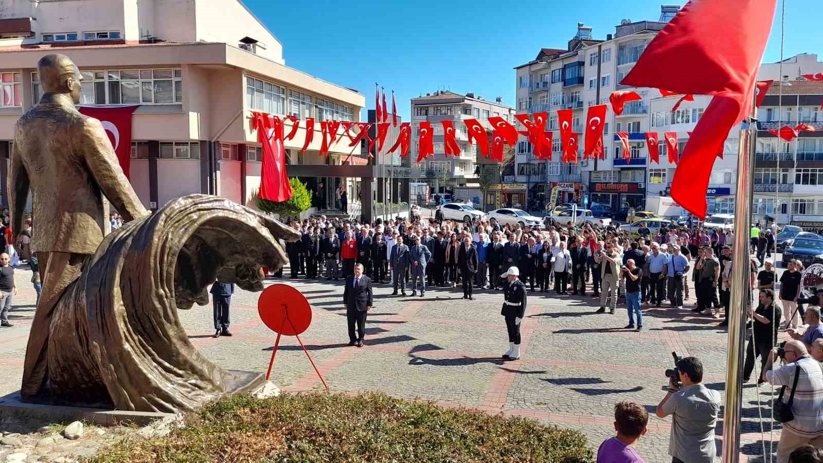 Atatürk’ün Sinop’a gelişinin 95’inci yılı kutlandı
