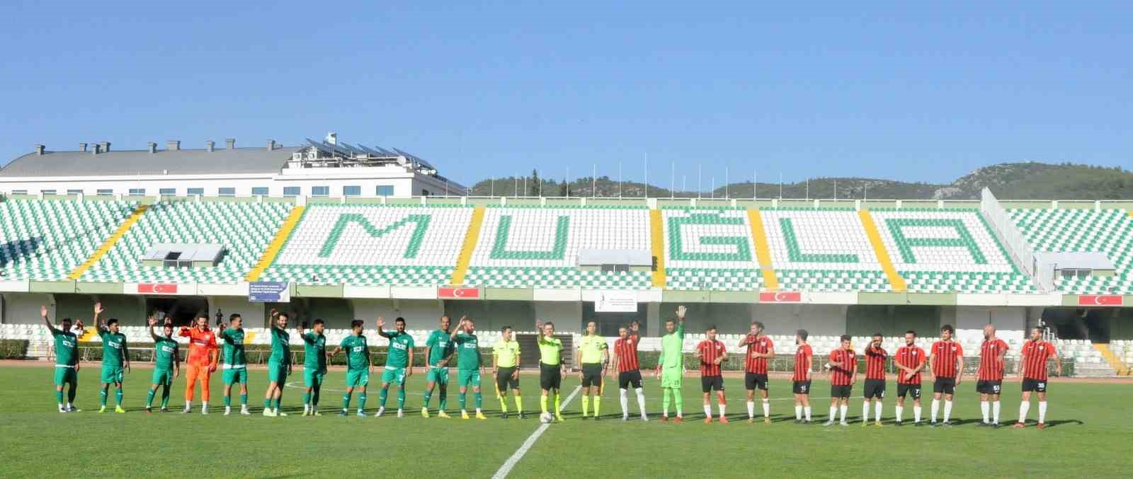 Hazırlık karşılaşmasını Muğlaspor 4-0 kazandı