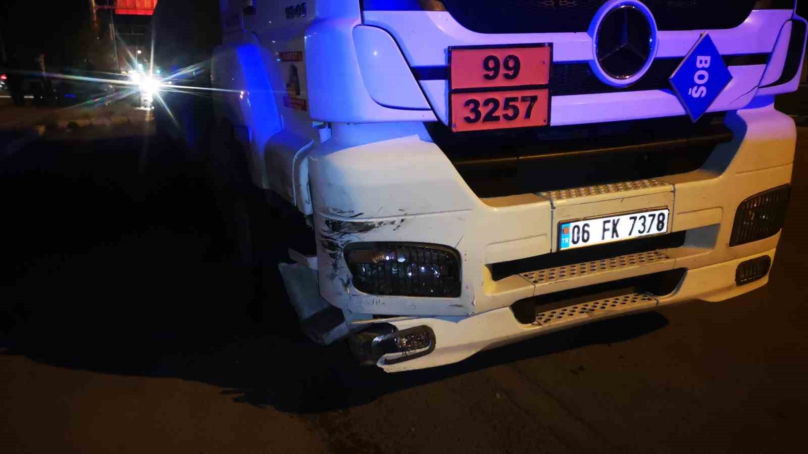 Erzurum’da trafik kazası: 1 yaralı
