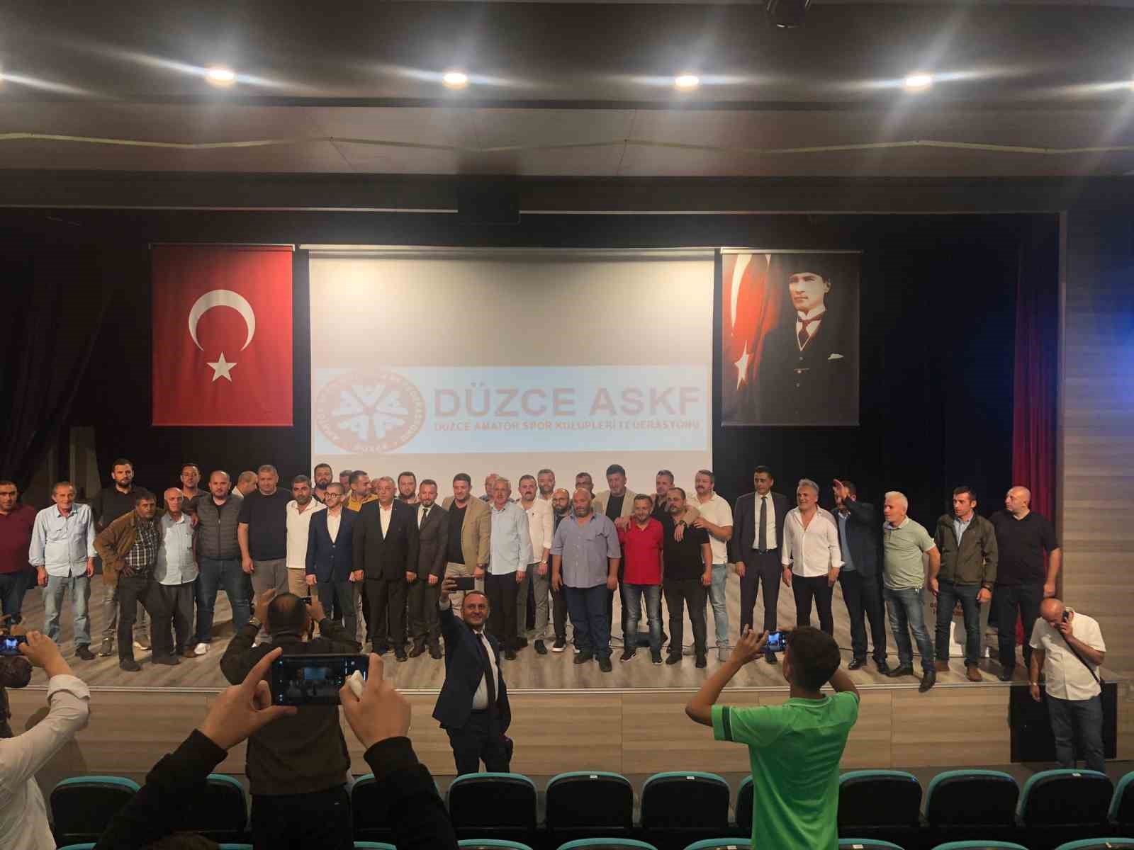 Düzce ASKF Başkanı Murat Postoğlu oldu