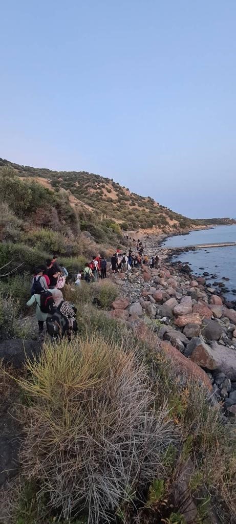 Umuda yolculuk Ayvacık sahillerinde bitti
