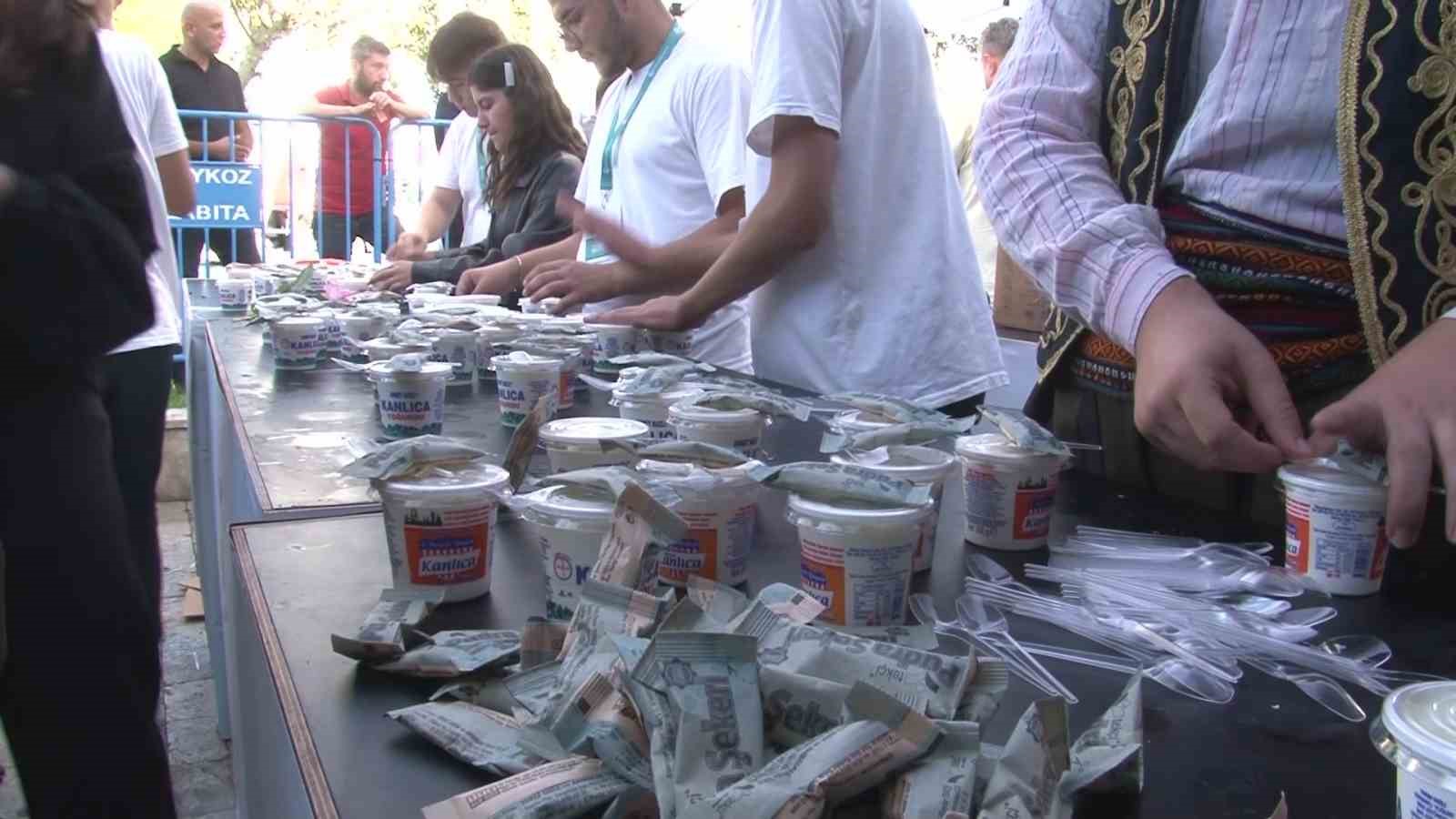 Boğaz&rsquo;da bir lezzet klasiği: &ldquo;7. Beykoz Kanlıca Yoğurt Festivali&rdquo; başladı
