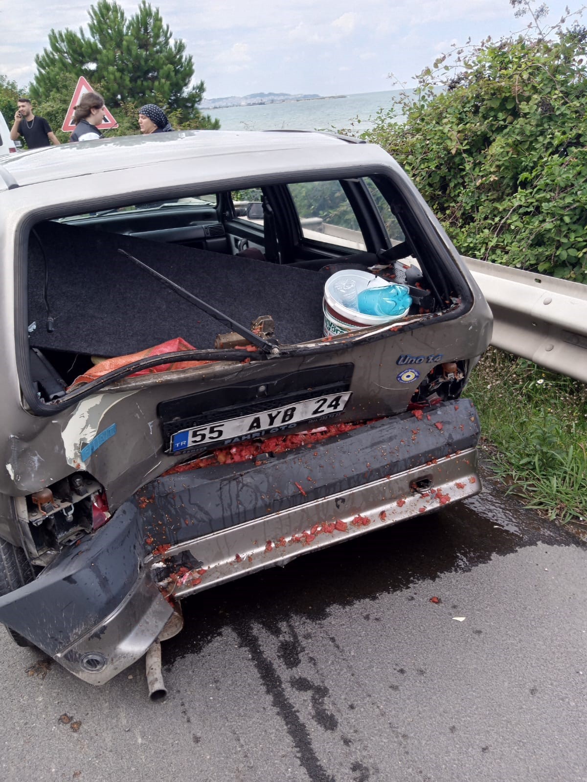 Ordu&rsquo;da zincirleme trafik kazası: 4 yaralı
