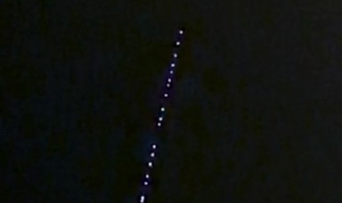 Starlink uyduları Ahlat semalarında görüntülendi