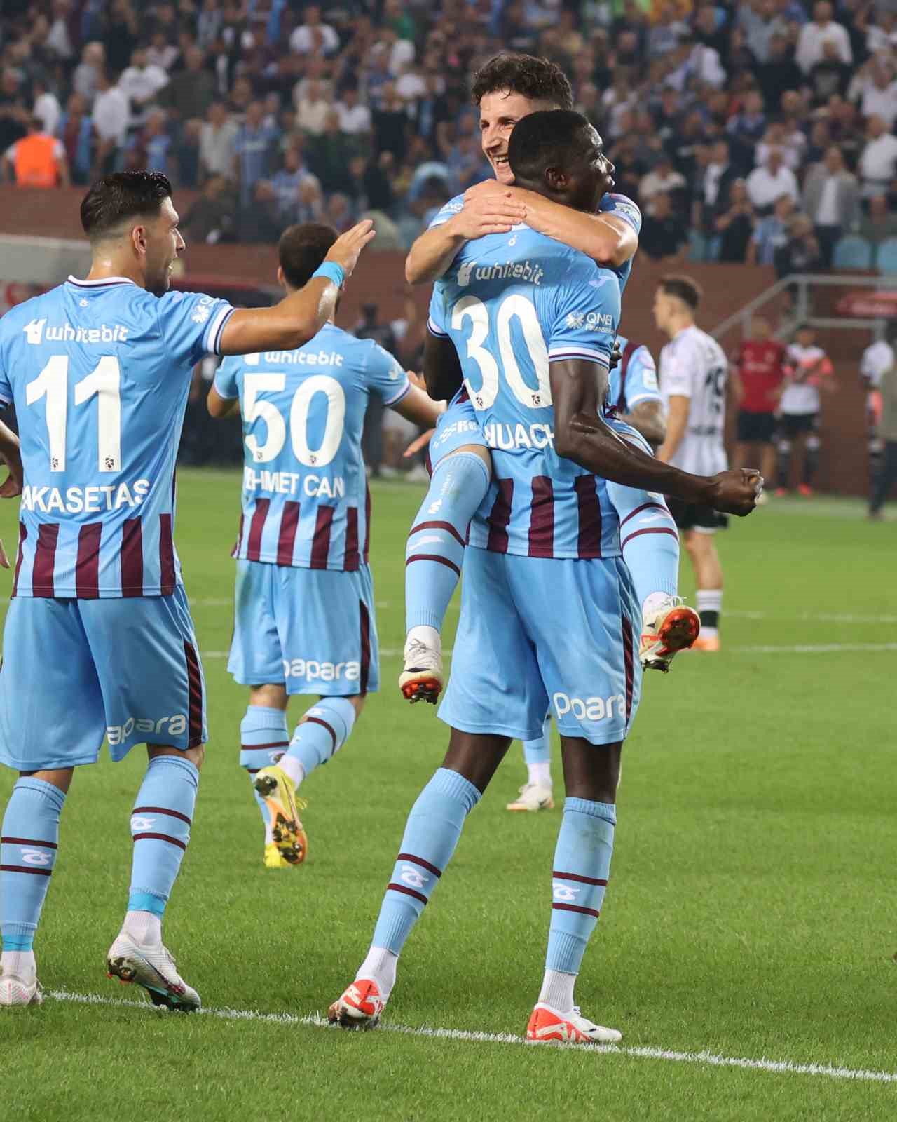 Trendyol Süper Lig: Trabzonspor: 3 - Beşiktaş: 0 (Maç sonucu)
