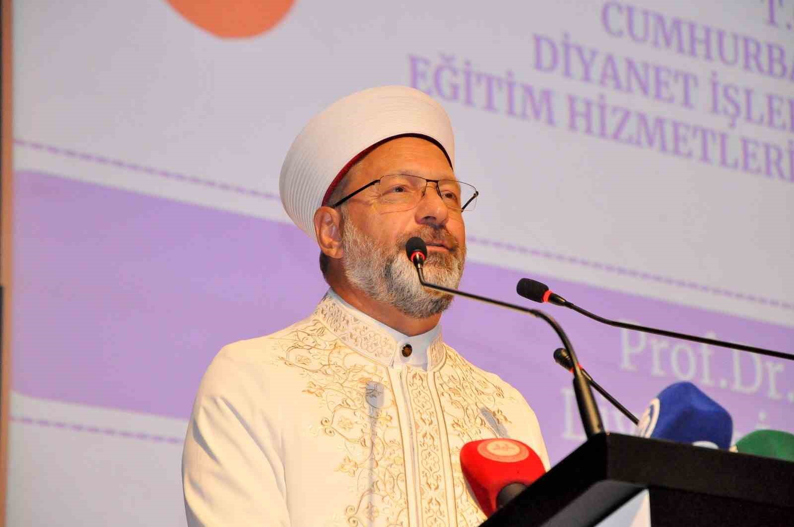 Diyanet İşleri Başkanı Erbaş, Muğla’da Kur’an kursları açılışına katıldı
