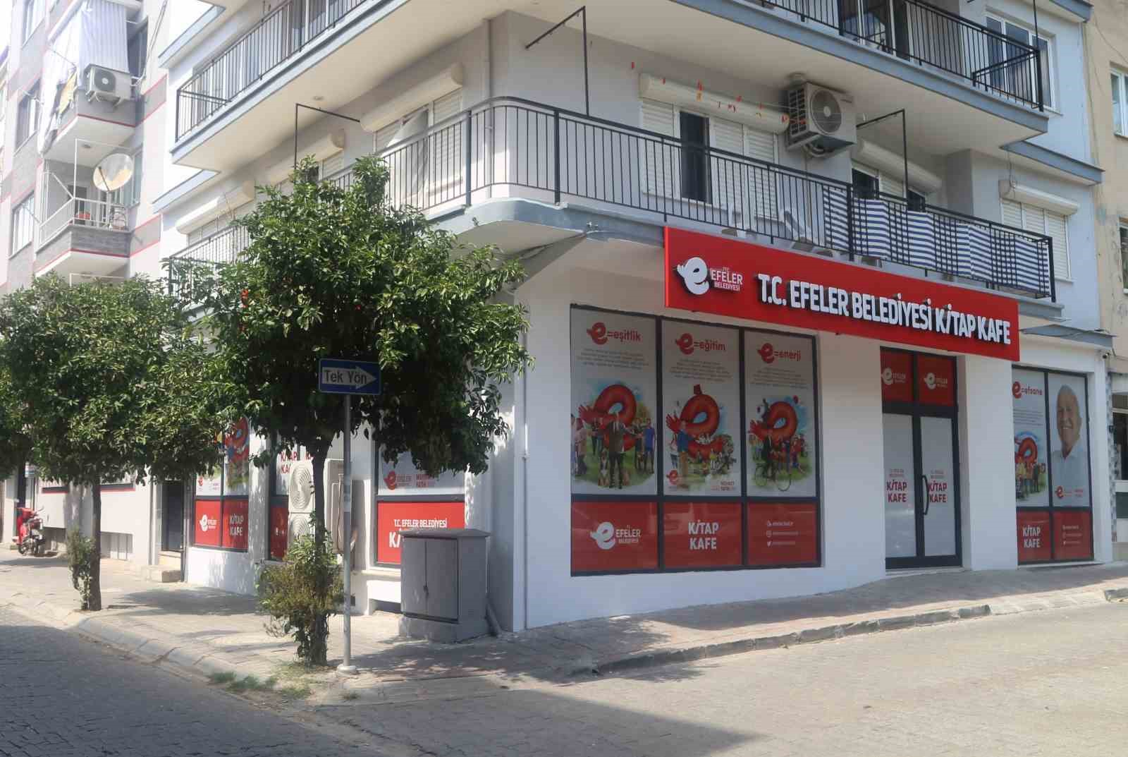 Efeler Belediyesi 12’nci Kitap Kafe’yi hizmete açıyor