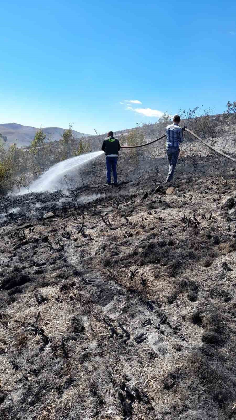 G&uuml;m&uuml;şhane&rsquo;de &ouml;rt&uuml; yangını
