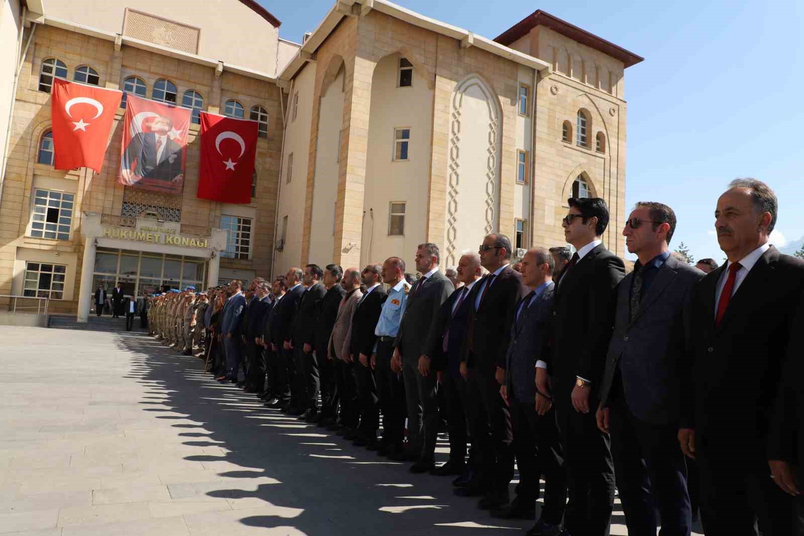 Hakkari’de 19 Eylül Gaziler Günü kutlandı