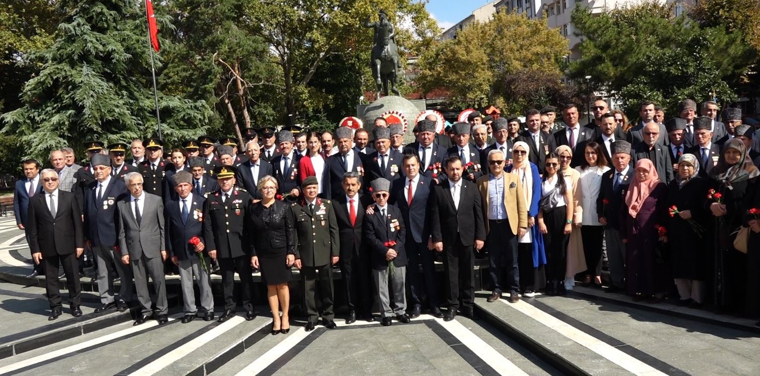 Kırklareli&rsquo;nde Gaziler G&uuml;n&uuml; t&ouml;renlerle kutlandı
