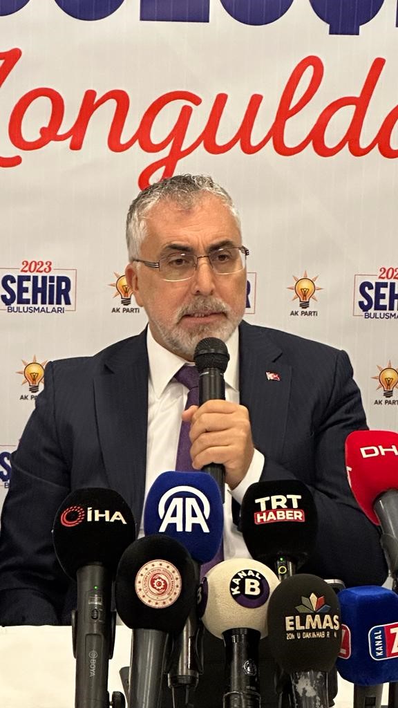 Bakan Işıkhan:  "(Madendeki g&ouml;&ccedil;&uuml;k) Olayın hemen akabinde ilgili m&uuml;fettişlerimizi gereken incelemeleri yapmaları i&ccedil;in g&ouml;revlendirdik"
