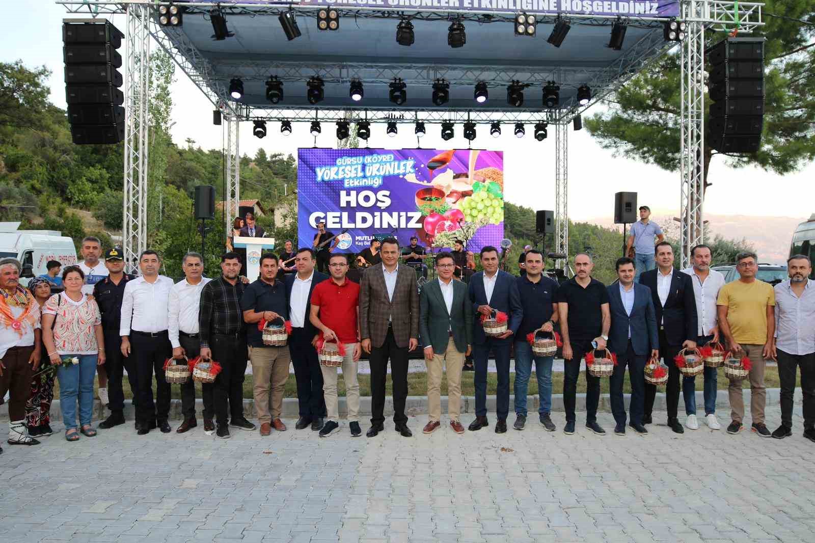 Kaş’ta yöresel ürünler etkinliği