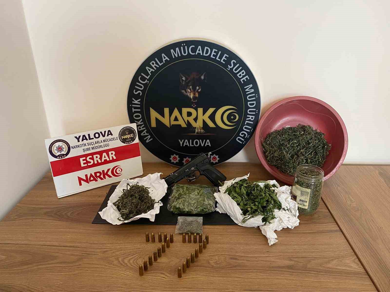 Yalova’daki uyuşturucu operasyonlarında 11 gözaltı