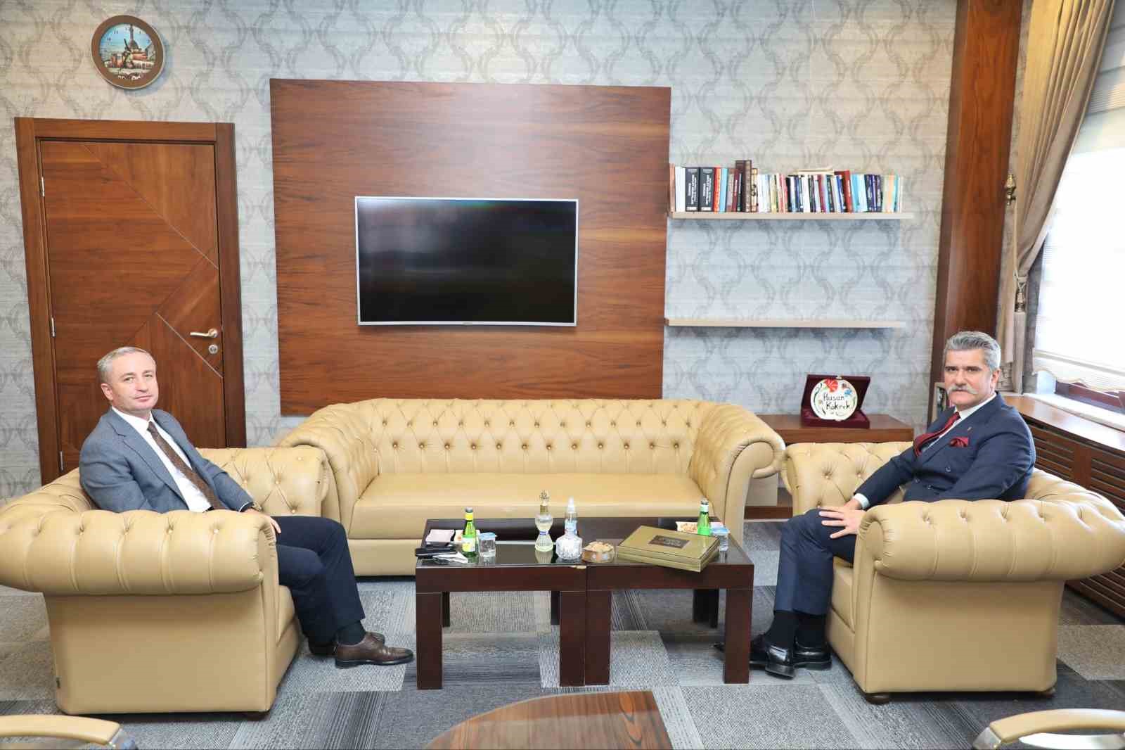 Başsavcı Çalış, Milli Eğitim Müdürü Kökrek’i ziyaret etti