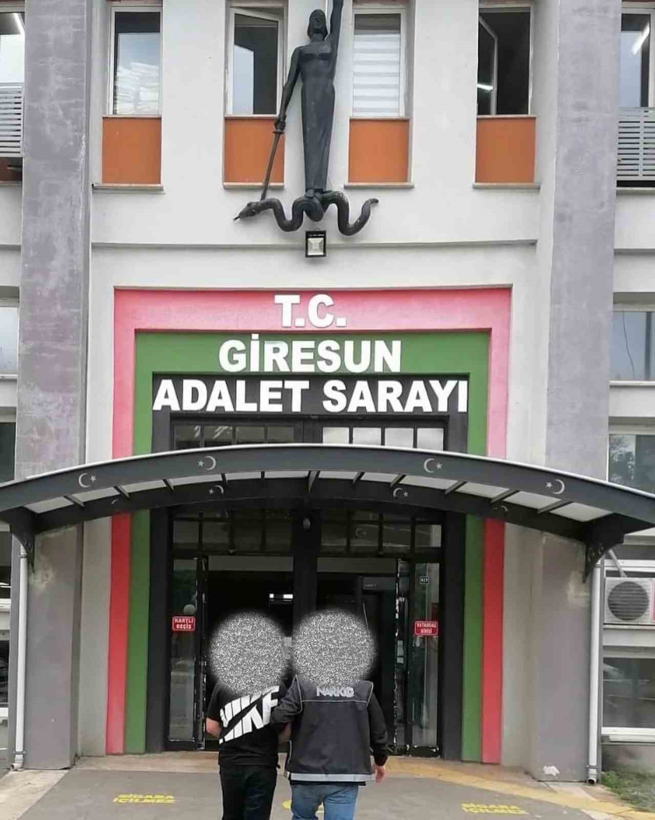 Giresun’da uyuşturucu operasyonu