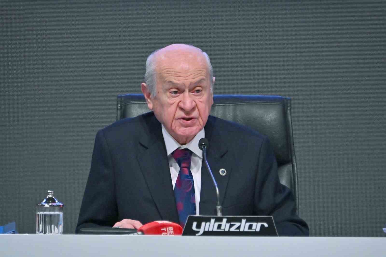 MHP Lideri Bahçeli’den AB ve NATO’ya mesaj: “Bizim için AB bitmiştir” 