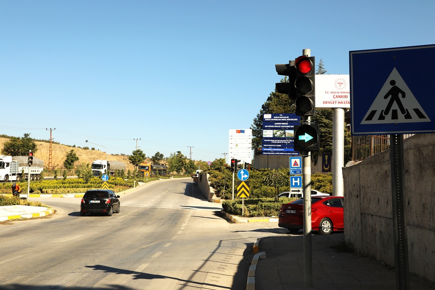 Çankırı’da daha güvenli ulaşım için trafik ışıklarında düzenleme