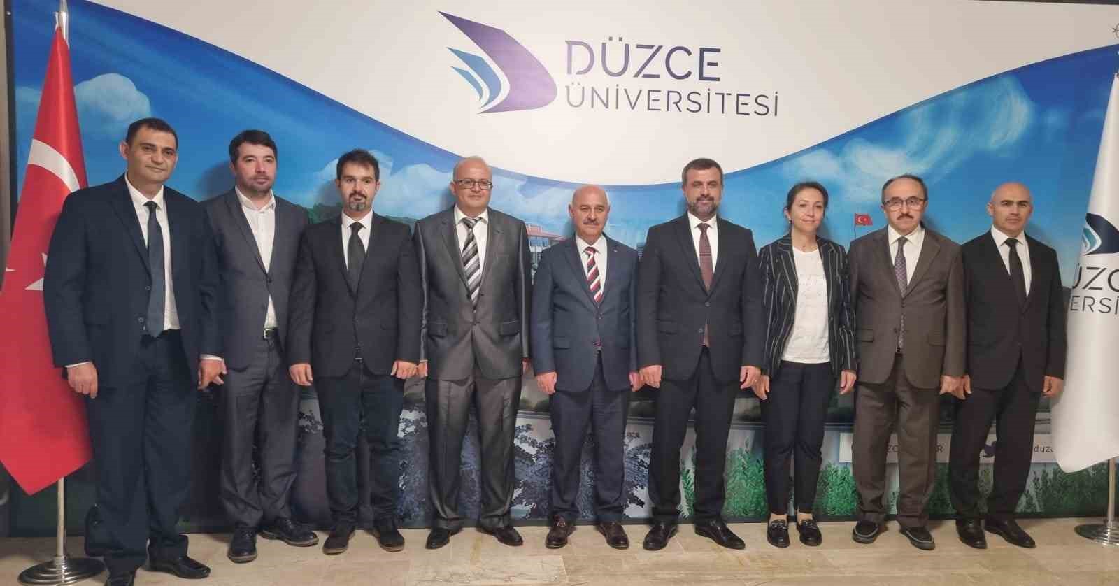 TÜRKSAT ile Düzce Üniversitesi arasında iş birliği protokolü imzalandı
