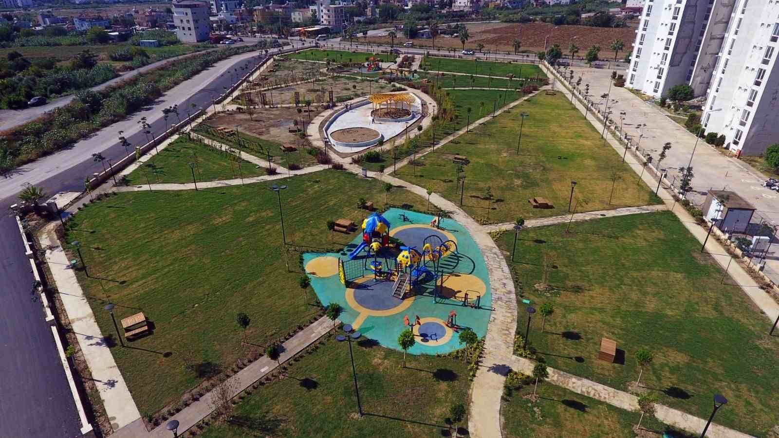 Hatay Büyükşehir Belediyesi park ve yeşil alanların sayısını çoğaltıyor
