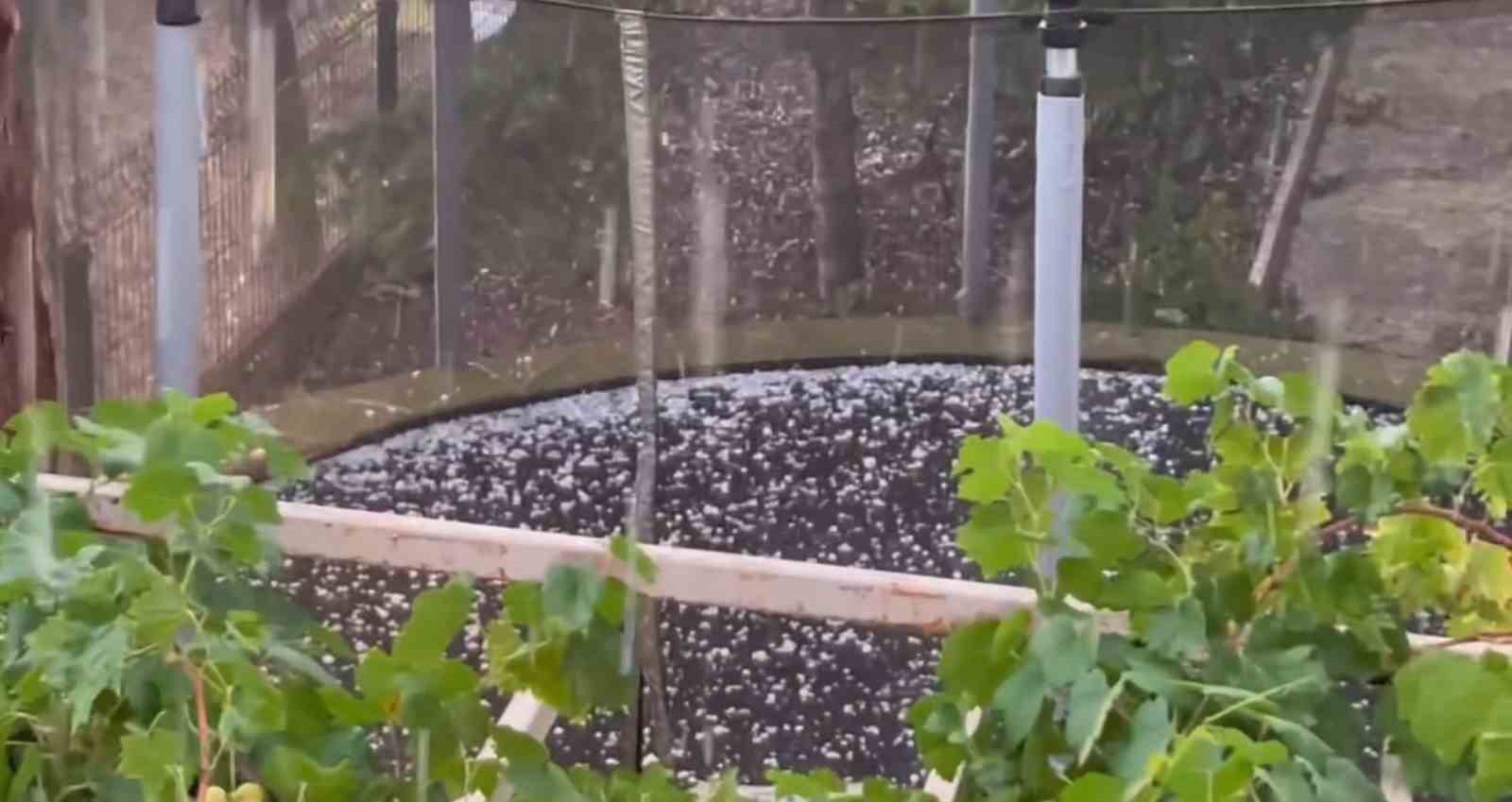 Kahramanmaraş’ta şiddetli yağış ve dolu etkili oldu