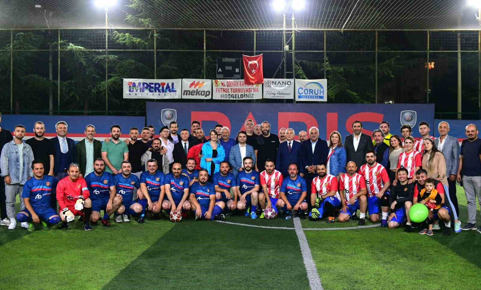 Trabzon’da Orhan Kaynar Futbol Turnuvası başladı