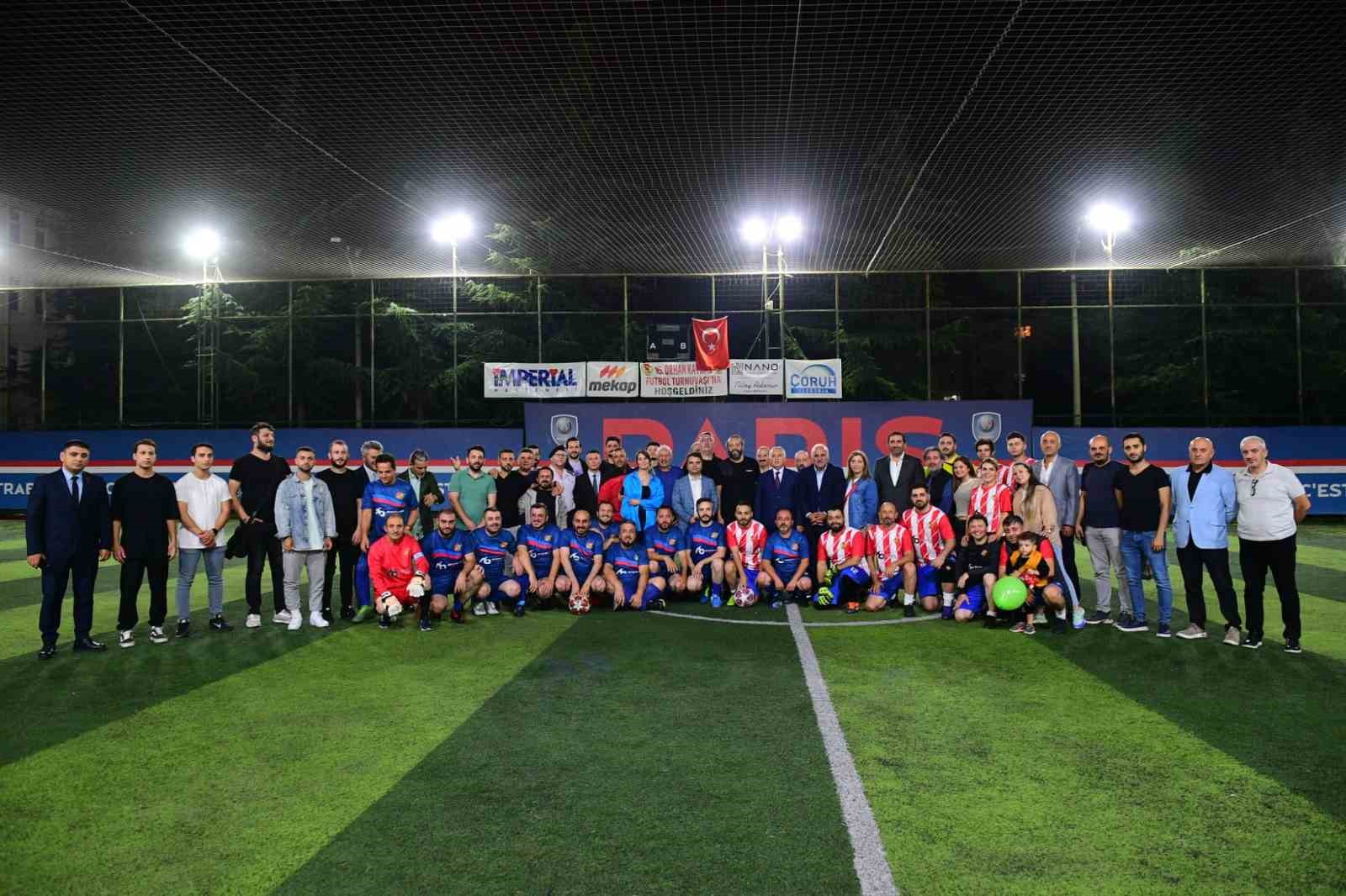 Trabzon’da Orhan Kaynar Futbol Turnuvası başladı
