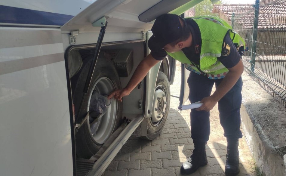 Kırklareli’nde okul servisleri denetlendi