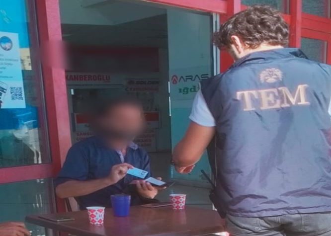 Sinop polisinden düzensiz göçmen uygulaması 