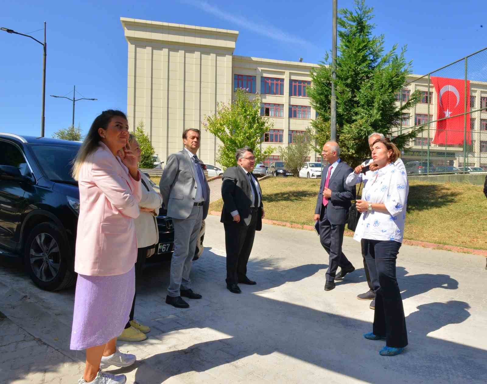 Rektör Özölçer’den İbn-i Sina Kampüsüne ziyaret