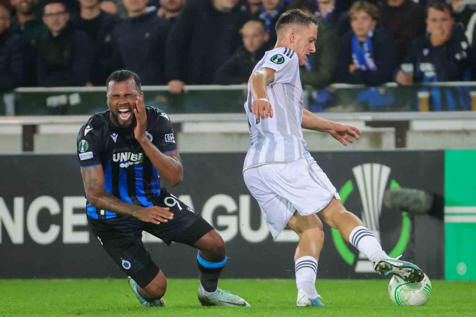 UEFA Avrupa Konferans Ligi: Club Brugge: 0 - Beşiktaş: 0 (İlk yarı)
