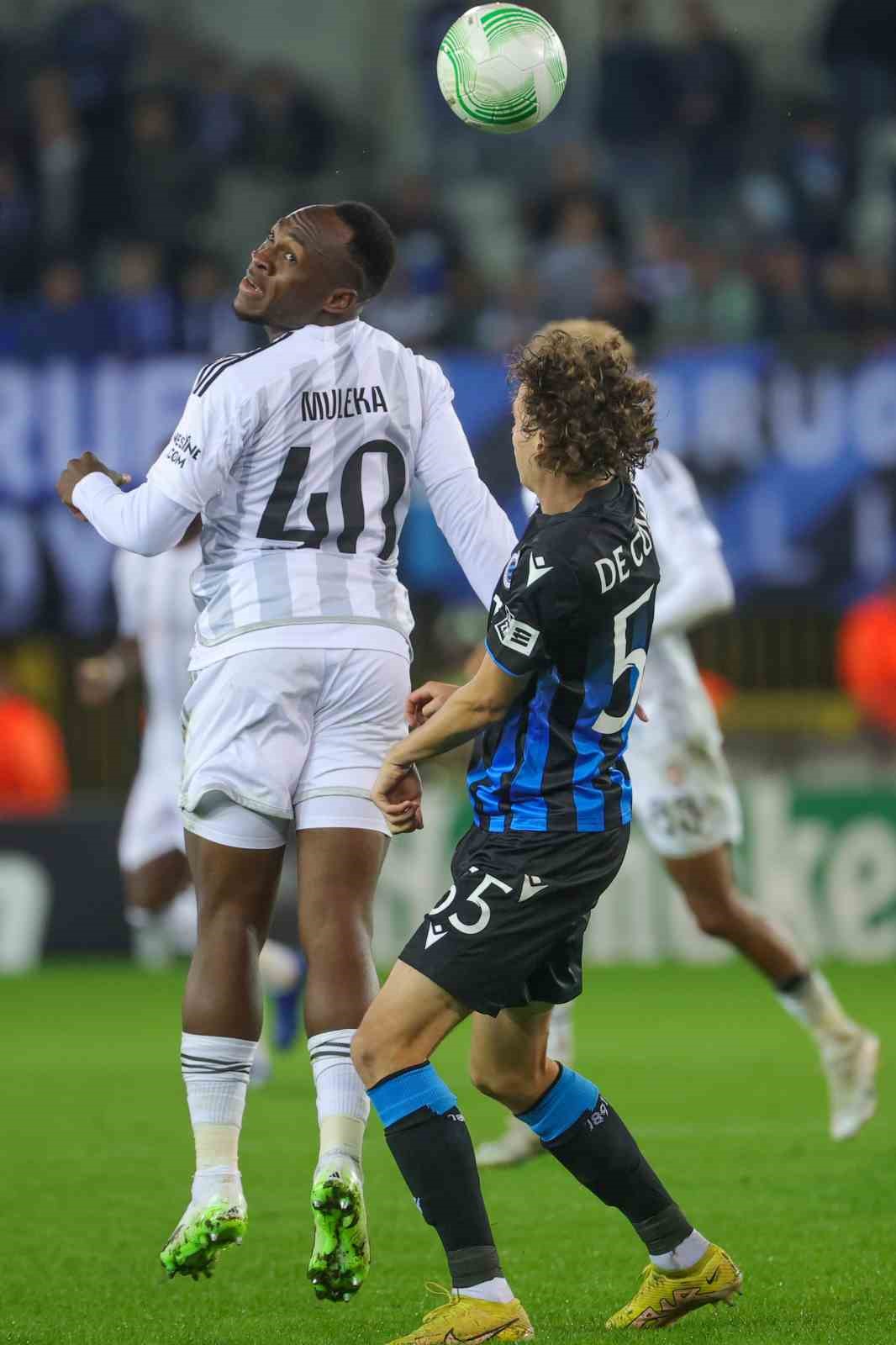 UEFA Avrupa Konferans Ligi: Club Brugge: 1 - Beşiktaş: 1 (Ma&ccedil; sonucu)
