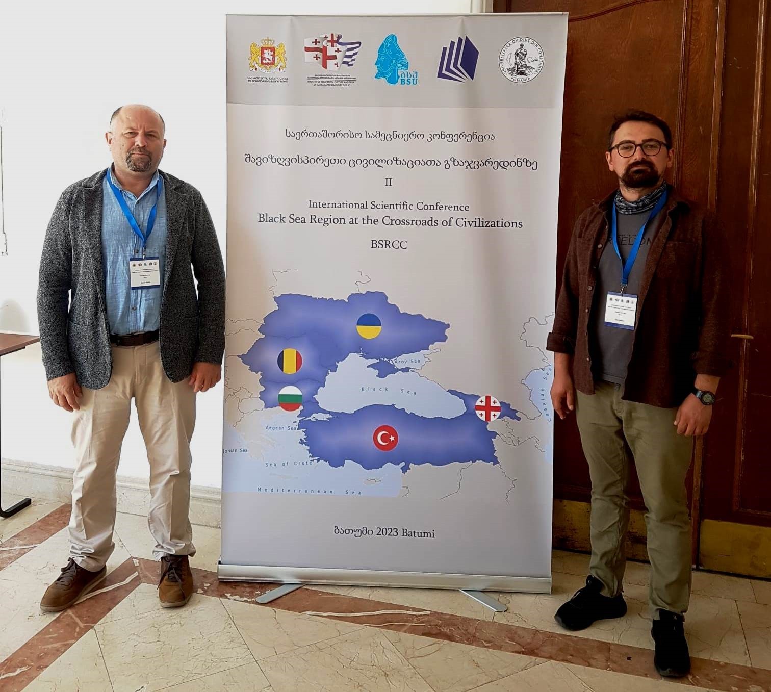 Gürcistan’daki sempozyumda Türkiye’yi temsil ettiler