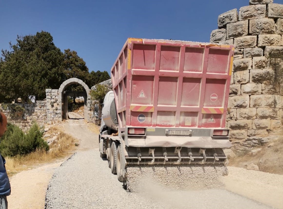 Gülek Kalesi’ne ulaşmak artık daha güvenli
