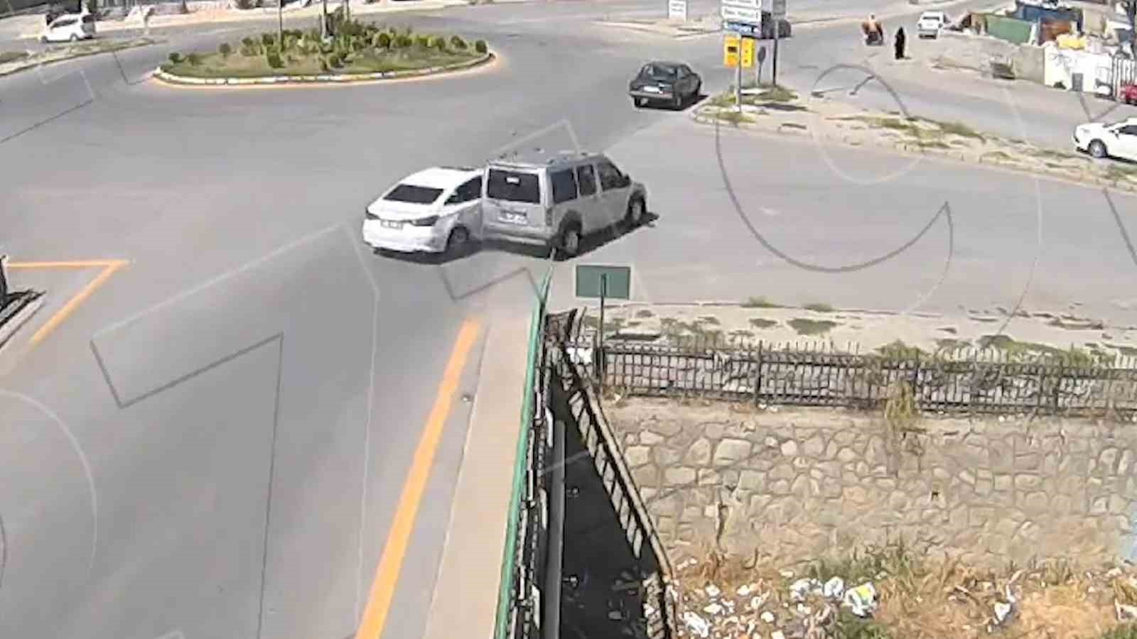 Trafik kazaları KGYS kamerasında
