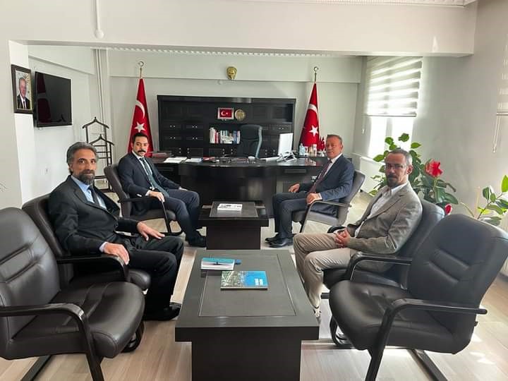 BEÜ Rektörü Elmastaş’tan Kaymakam Uzun’a ziyaret