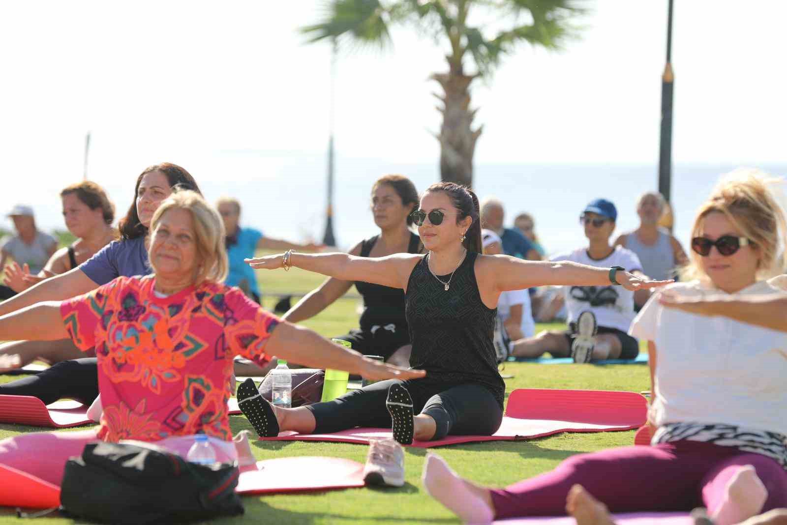 Avrupa Hareketlilik Haftası’nda Didim’de pilates etkinliği gerçekleştirildi